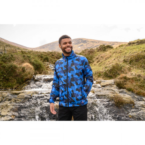 Яке водоустойчиво Mac in a Sac Origin 2 Edition Blue Camo N Яке водоустойчиво Mac in a Sac Origin 2 Edition Blue Camo N